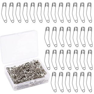 Factory Cross-border Hot Sale Multi Size Nickel Plated Curved Pins Patchwork Hanging Fixing Tool Banana Pins