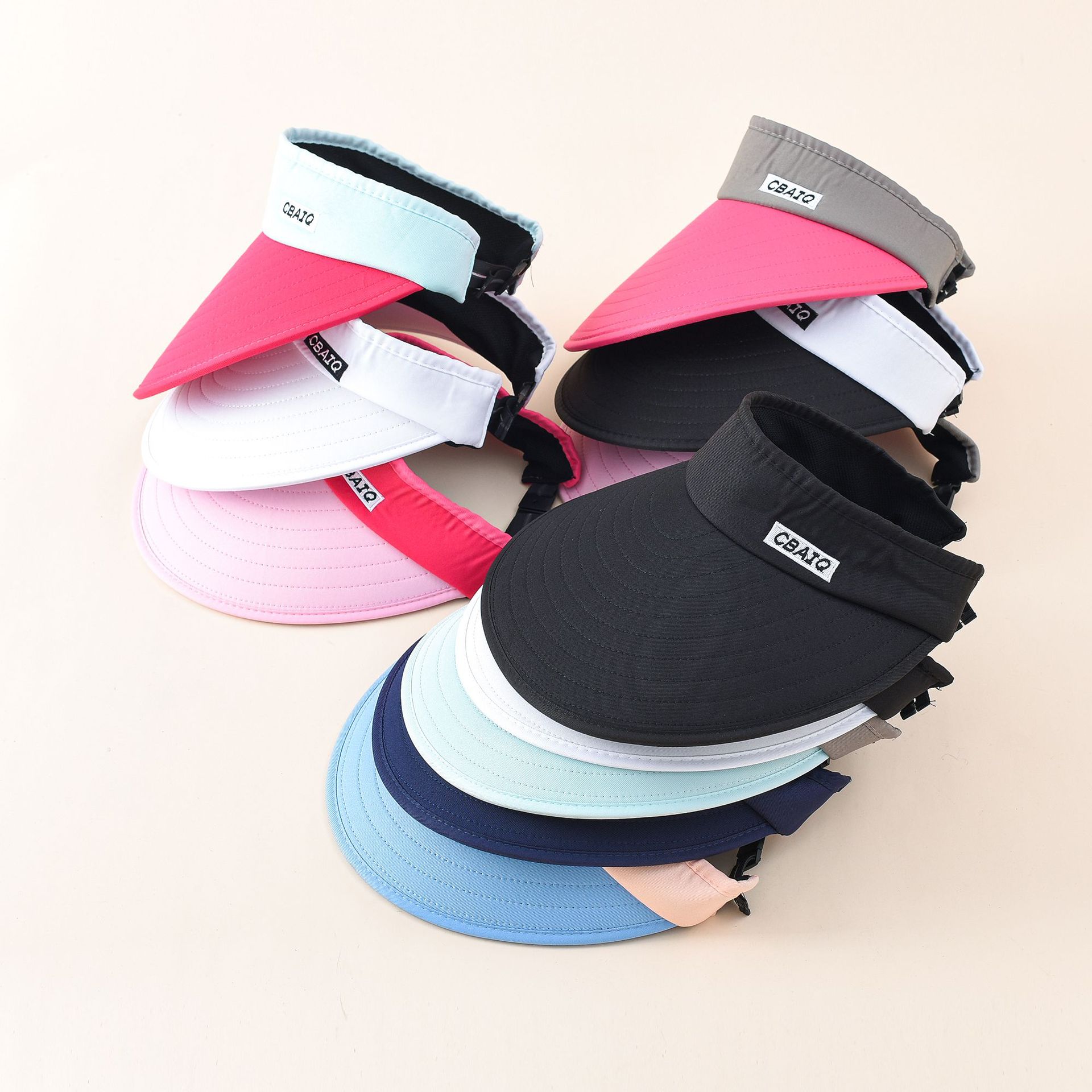 Sombrero para el sol de los hombres y las mujeres sombrero para el sol del verano sombrero para el sol de moda ocio al aire libre transpirable coche eléctrico ala Grande Tapa vacía sombrero para el sol image 2