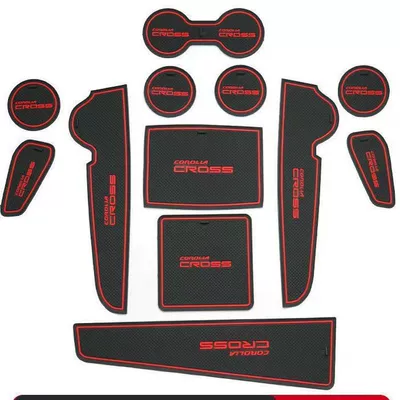 Slot Mat Silicone Non-Slip Car – Anti-slip mat - ruifang-red-model