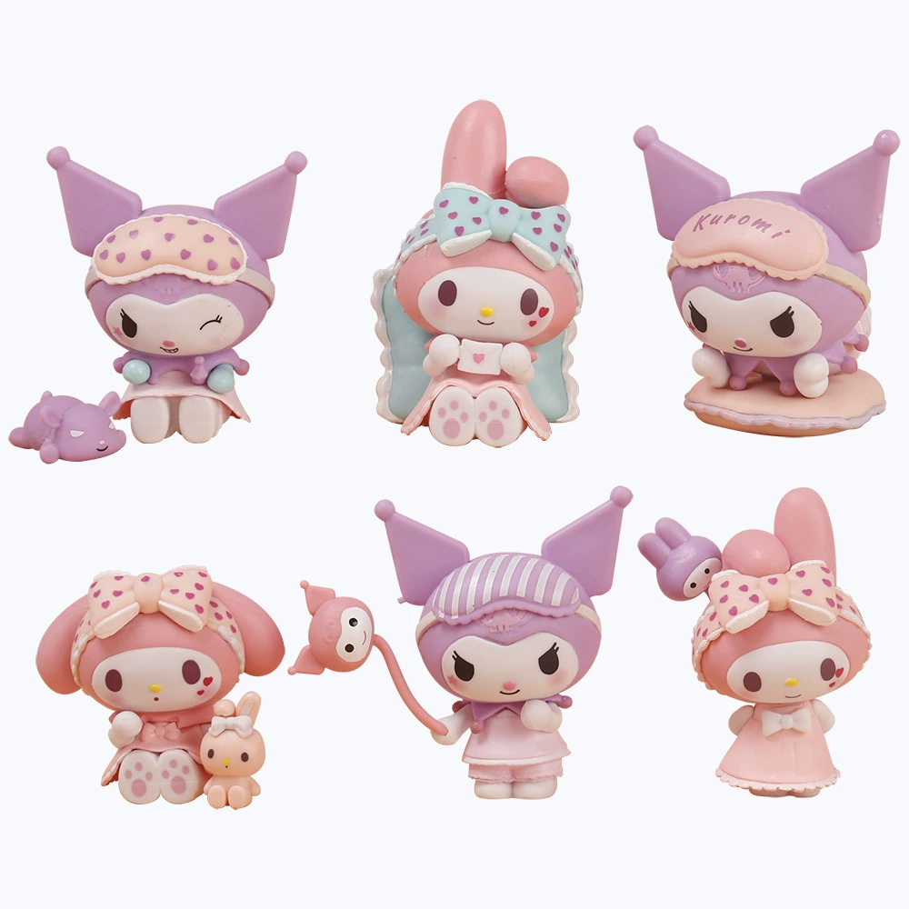 Маленькие пижамы-сердечки Cute sweetheartMeliti подушка Melatickolm Cartohard Blind Blind Gacha машина