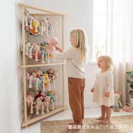 跨境木制儿童玩具汽车架实木汽车模型架木质汽车模型展示架