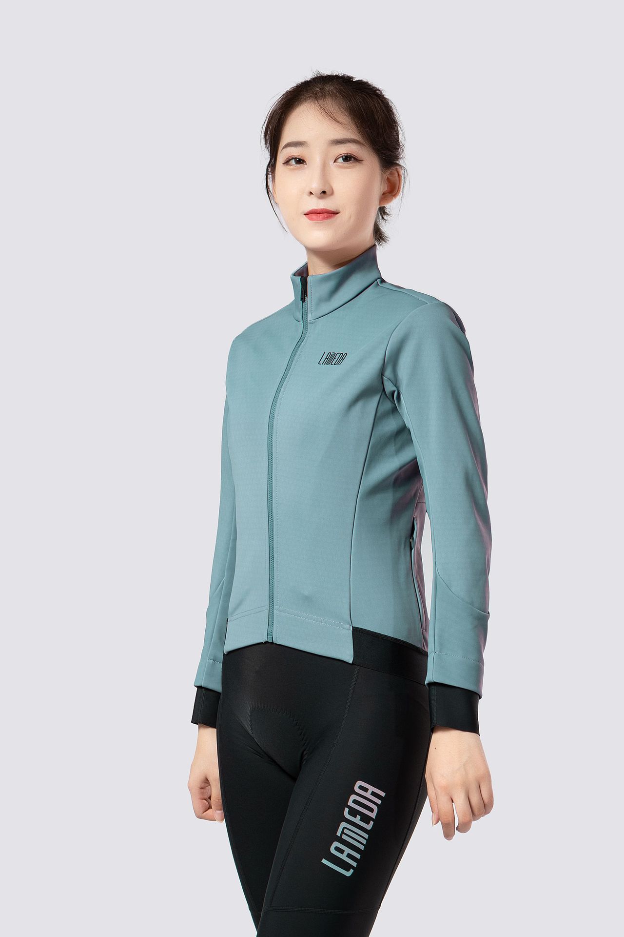 Lanpada Otoño e Invierno bicicleta a prueba de viento polar ciclismo ropa caliente impermeable ciclismo cálido compuesto de manga larga