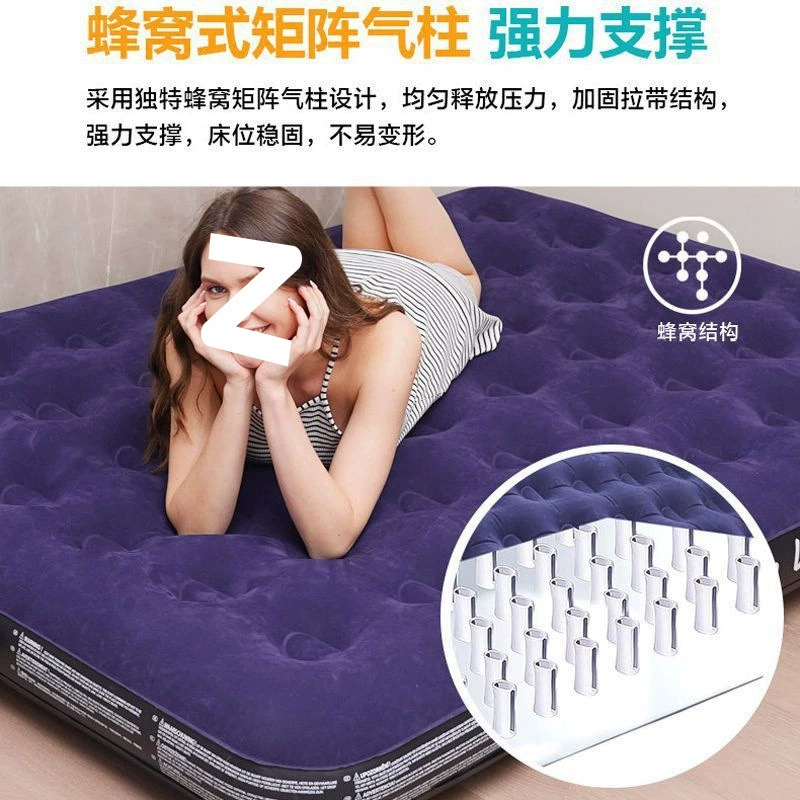Mattress for camping for home use, handheld soft heel, increased thickness