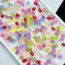 ����������|͸��ĥɰ����|4x8mm����DIY��ɫ�֙C������朗l�b�