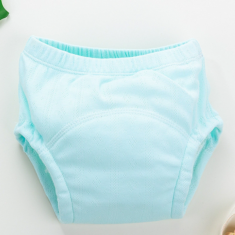 Children's cotton training trousers, washable breathable potty training pants, multi-color sizes