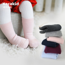 批发秋冬新款童袜男女宝宝加厚保暖毛圈袜居家地板袜蹦床防滑短袜