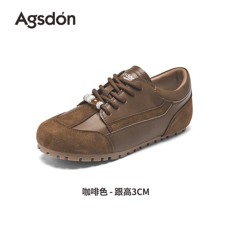 Zapatos de entrenamiento de la mujer 2025 nuevo otoño retro con suela gruesa zapatos blancos pequeños Gump zapatos deportivos