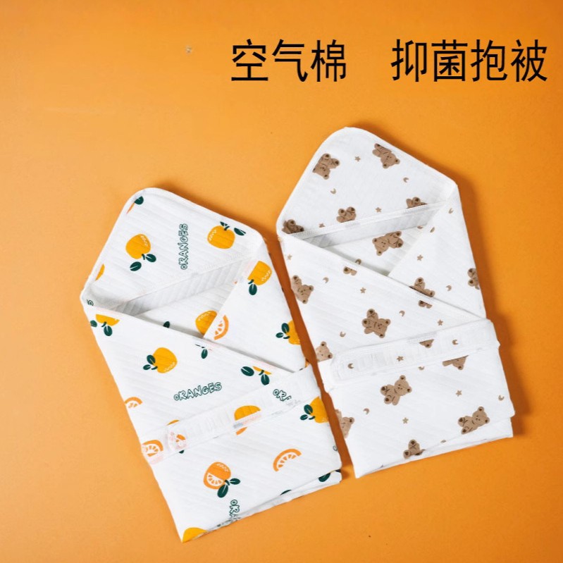 신생아 이불, 분만실 랩, 순면 아기 이불, 목욕 랩, 수면 유물, 여름용 얇은 스타일