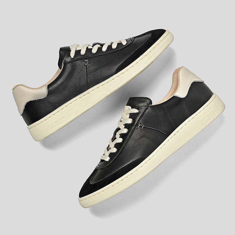 Zapatos de skate para hombres 2026 primavera nuevos zapatos de cuero de nicho, zapatos de moda, zapatos de cuero de vaca para hombres, zapatos casuales para hombres