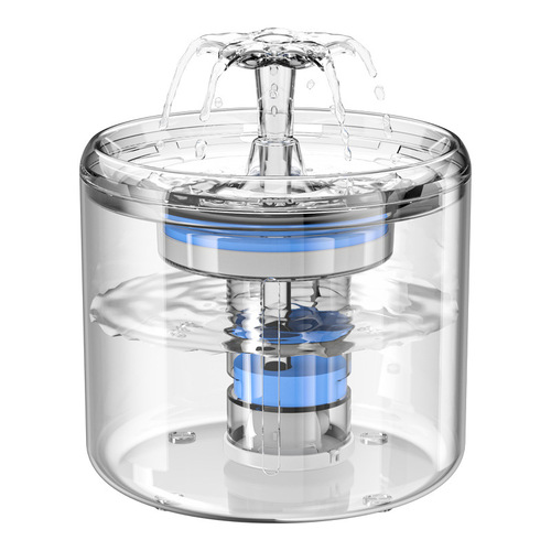 Intelligent constant temperature cat water dispenser, automatic circulation filter, silent fountain, cat and dog pet drinking fountain, cat drinking fountain