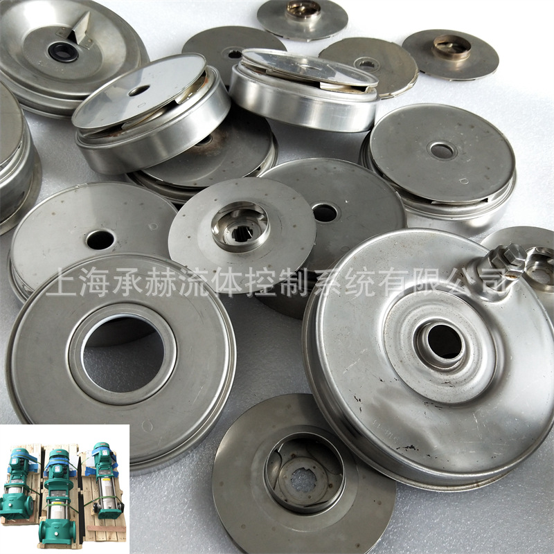 威乐FAG80C51.80/150 DM 商用污水泵售后维修零配件不锈钢叶轮