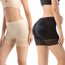 塑身美体收腹裤假屁股海绵垫3cm丰臀丰胯提臀裤束腹收腰打底内裤