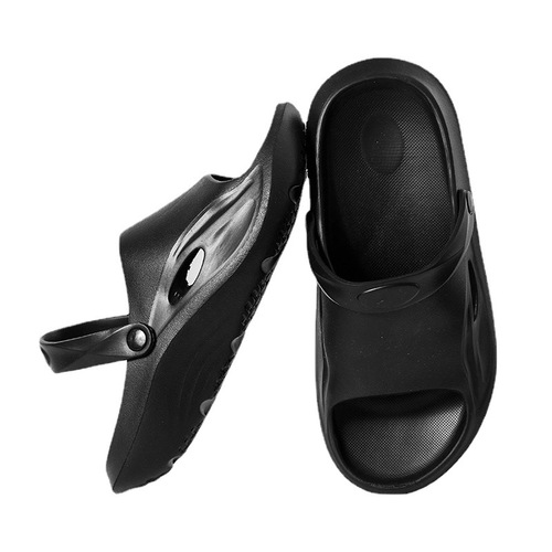 Summer sandals for men, outdoor new thick-soled sandals for women, soft-soled comfortable EVA creative heel slippers for couples