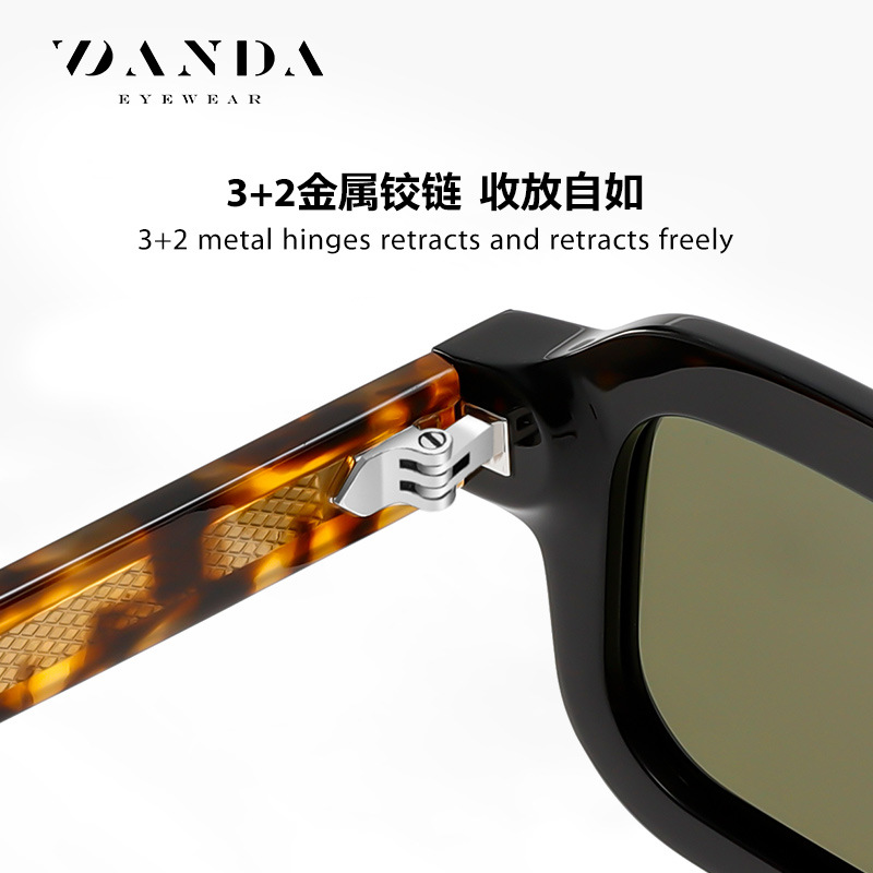 Nuevas gafas de sol polarizadas S32132 moda europea y americana para hombres y mujeres con el mismo estilo Gafas de sol de placa Gafas de sol de protección solar para exteriores