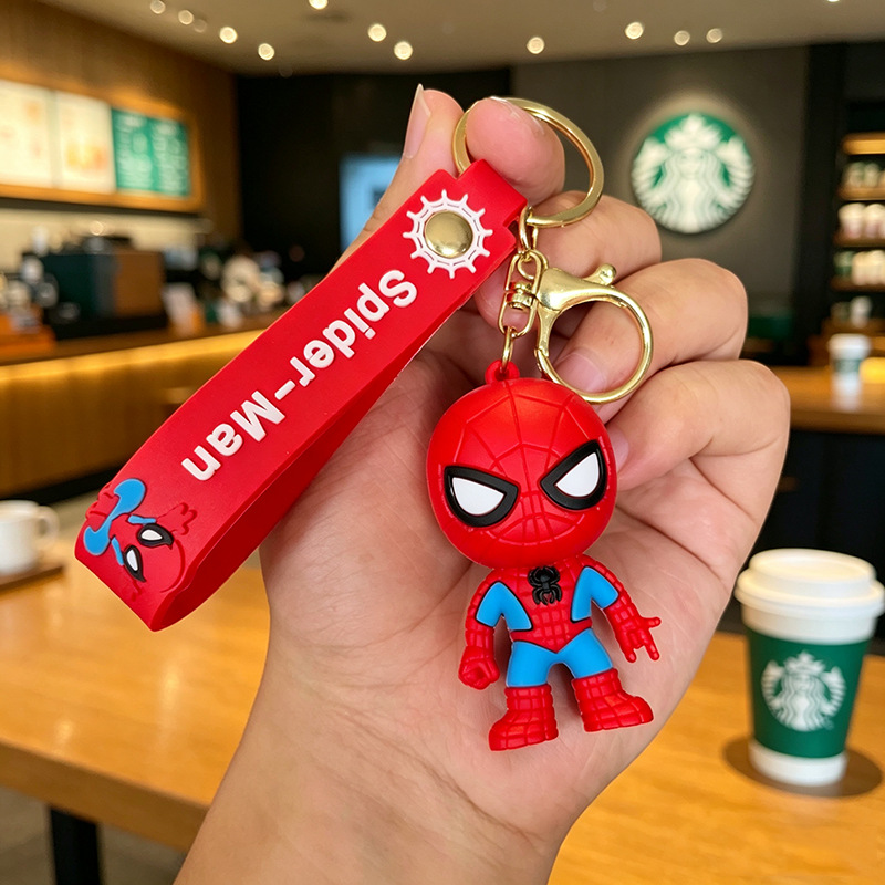 Chaqueta explosiva Spider-Man compilación de marvel llavero muñeca máquina de comercio exterior regalo de mano pequeño regalo image 15
