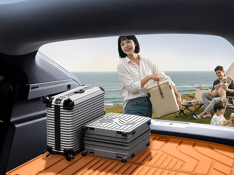 Suitable for Haval Menglong Plus trunk mat TPE26 model car modification interior accessories trunk mat supplies