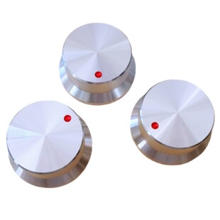 Factory direct European and American export oven gas stove with stainless steel brushed polished knob cap