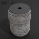 New round tube Diamond Strip Diamond full diamond braided hair accessories clothing bags shoes and hats decorative accessories