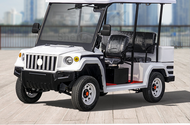 5-8 Electric Sightseeing Patrol Car Scenic Spot Tour Campus Property Patrol Homestay Reception Real Estate RV
