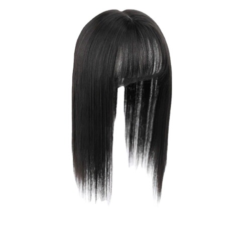 Top hair replacement piece to cover white hair wig piece wig bangs for women thin one piece invisible hair increase natural hair replacement piece