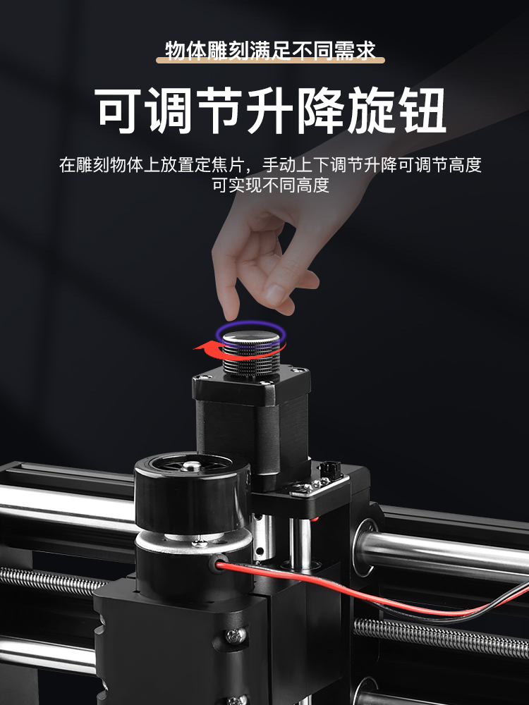 CNC雕刻机小型全自动数控铣床高精度金属刀具diy木工浮雕激光刻字