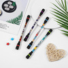 Creative national tide decompression stationery steel ball rotary pen with 9mm steel beads can be replaced with core scholars students can write