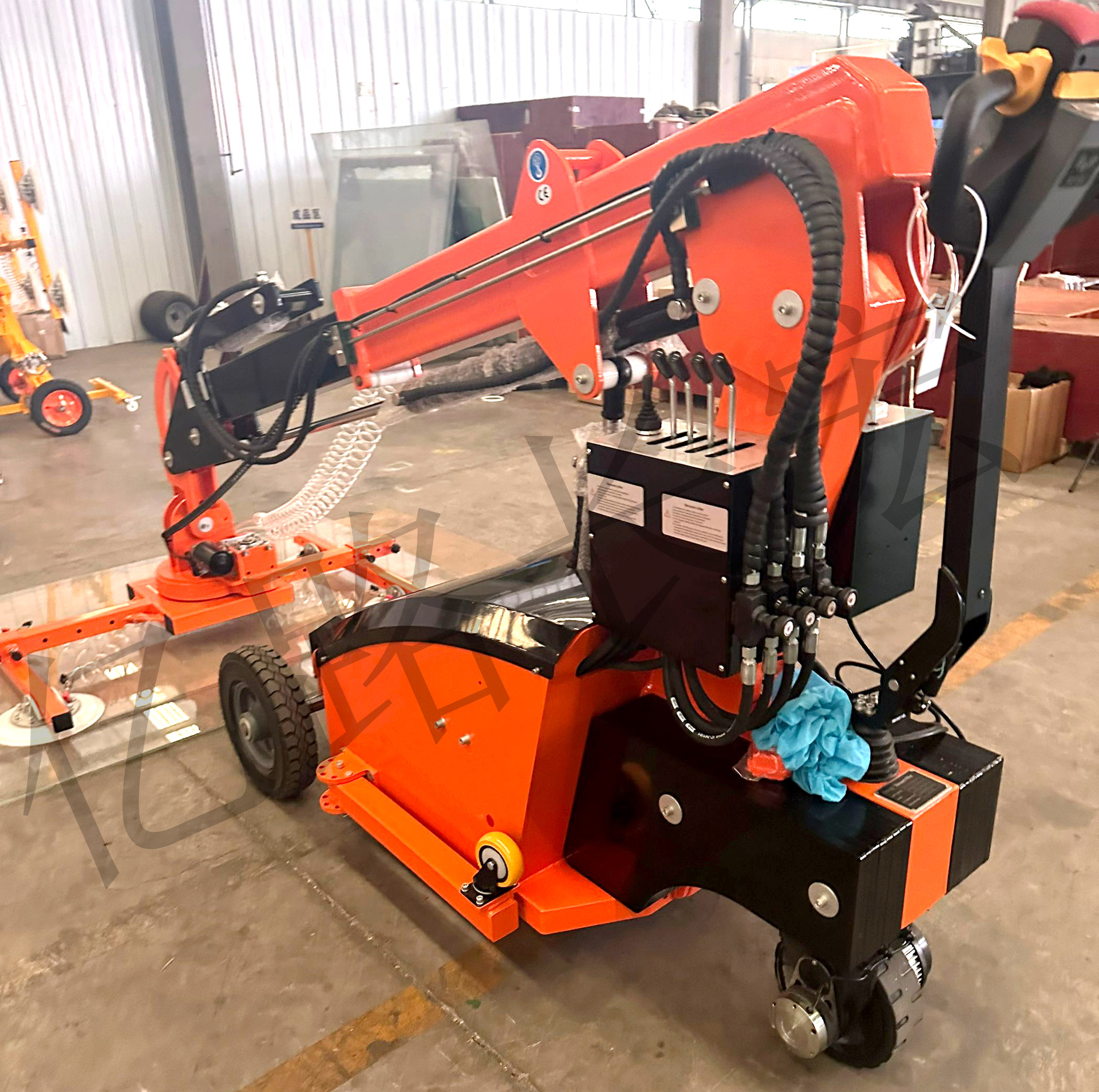 玻璃吸盘车 玻璃安装机械手 电动行走玻璃幕墙安装机机械手机械臂