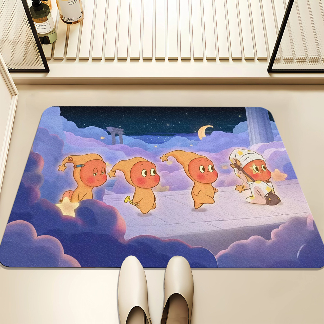 네 명의 스타맨이 졸린다