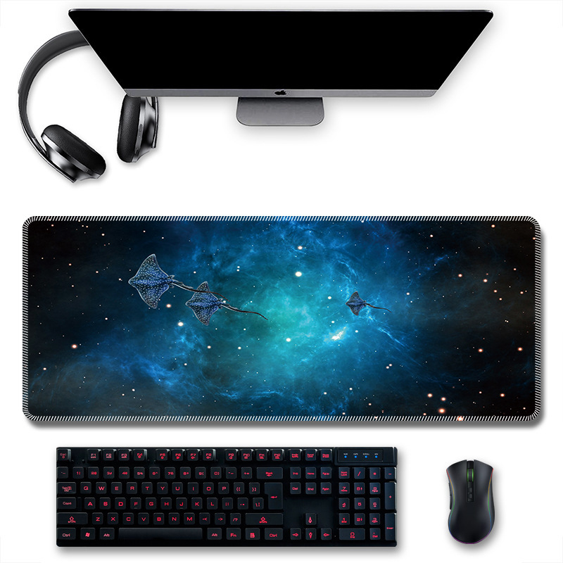 Alfombrilla de Ratón Grande US Dollar Heat Map, Borde Antideslizante, Engrosada