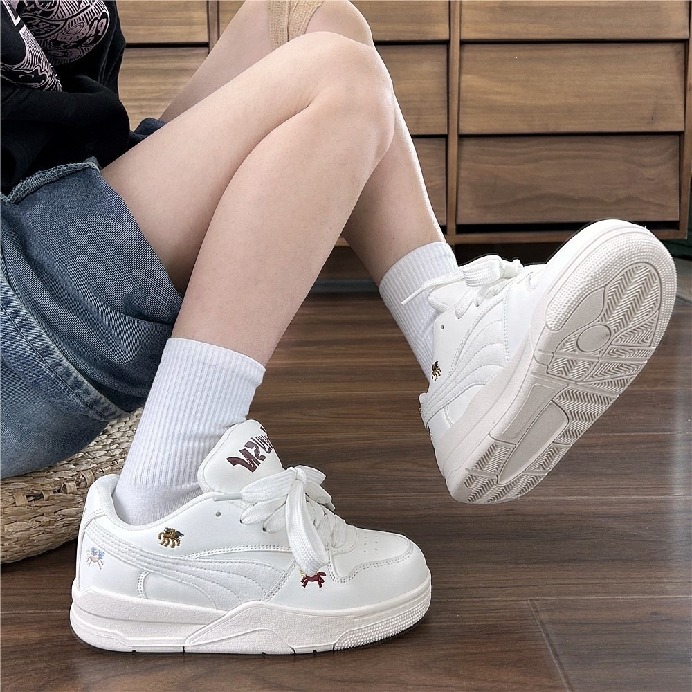 estudiantes coreanos ocio nicho retro ligero moda retro zapatos de pan mujer callejera hip hop skate zapatos únicos