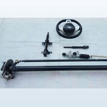 电动四轮车前桥总成 大功率油鼓刹碟刹改装车前桥 电四轮底盘