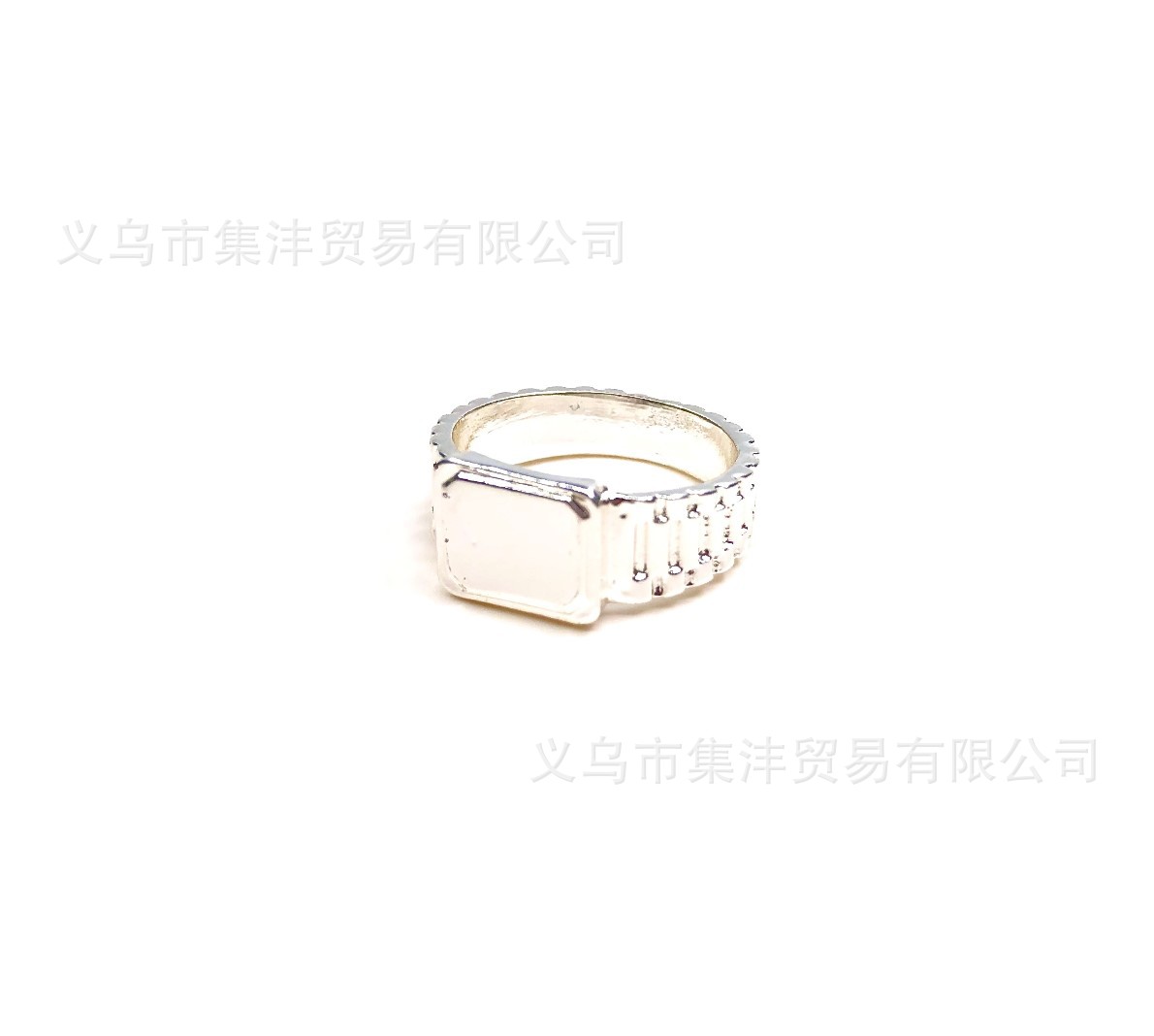 Fashion Metal Watch Element Ring display picture 2