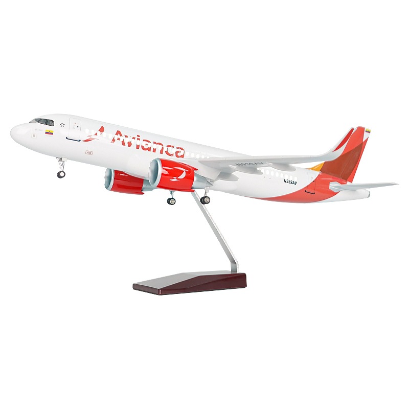 Emirates Scale 1:160 46cm A380 Emirates Modelo de avión de simulación ligera