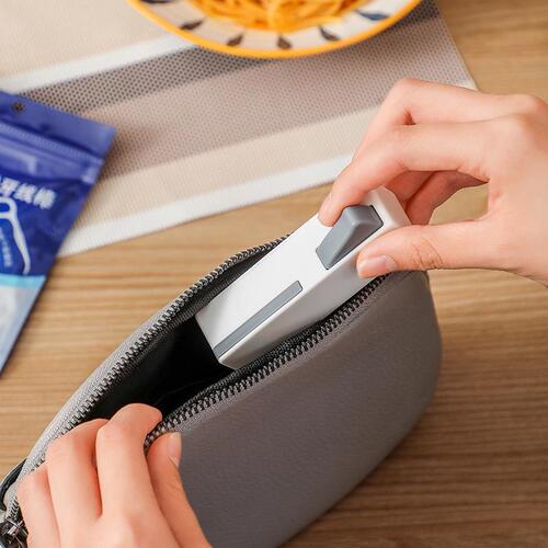 Automatic pop-up dental floss box, portable and portable, smooth dental floss pick, creative dental floss storage box wholesale