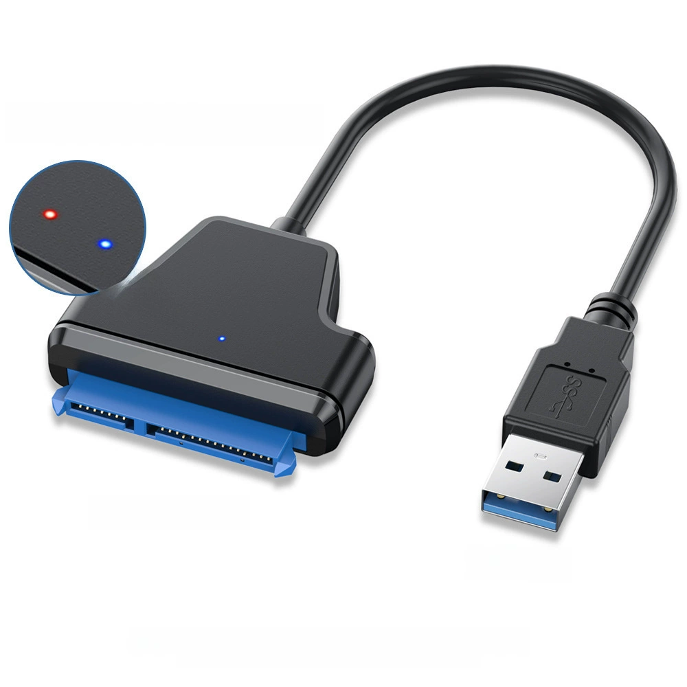 Адаптер кабеля данных USB3.0 к SATA для мобильного жесткого диска на 2.5 дюйма с последовательным портом SATA