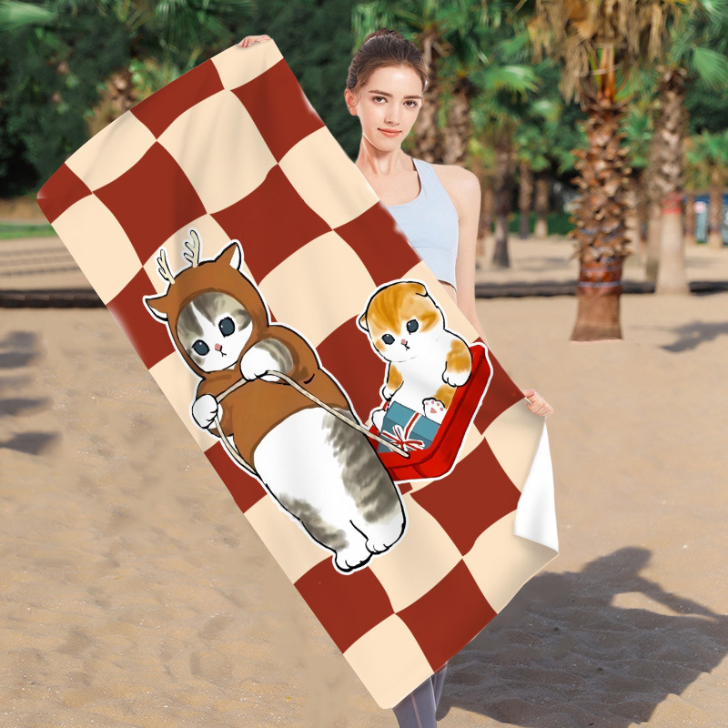 마오푸 샌디 산리오 목욕타월