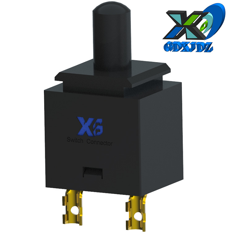 按钮微动开关行程5.7  轻触开关2脚常开 常闭 长行程检测开关2脚