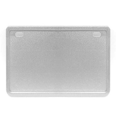 Double-Layer Motorcycle License Plate Holder Aluminum License plate holder/license plate holder - silver-oxide