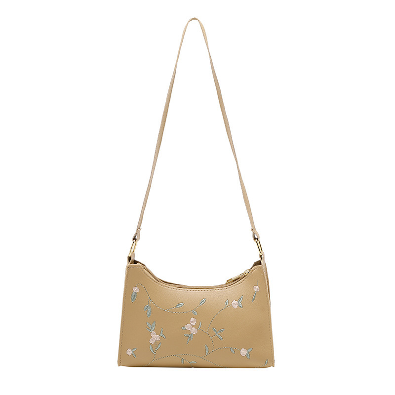 2024 nuevo estilo simple Hobo bordado bolsas de nicho diseño universal bolsas de hombro bolsas de mujer al por mayor