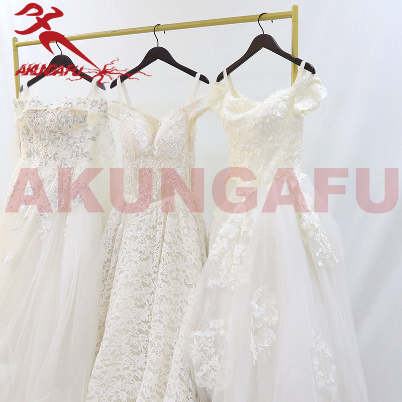 45kg second-hand wedding dress white old clothes exported to Southeast Asia used clothes
