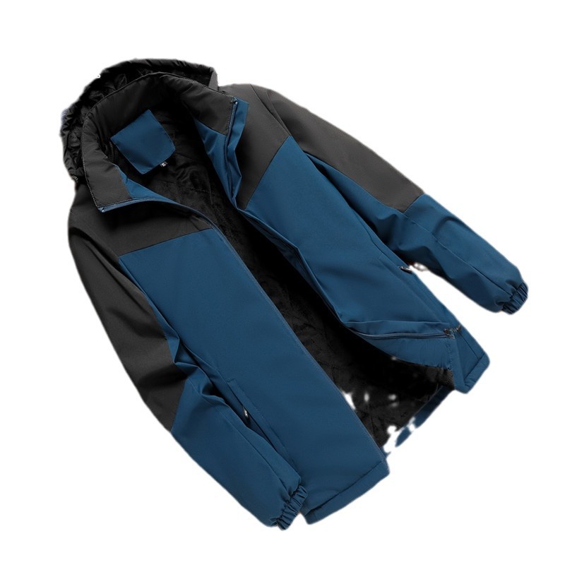 Invierno a prueba de viento, impermeable, algodón empalmado, hombre grueso, ocio, tendencia suelta, nuevo tipo de chaqueta de hombre, chaqueta