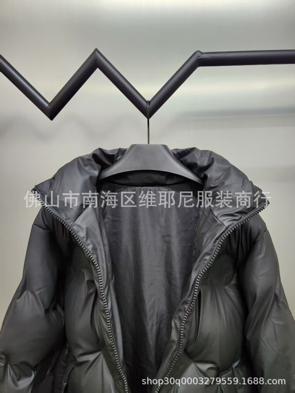 毒家 高版本 1-V家立体浮雕LOGO秋冬新款羽绒服ins百搭宽松外套潮|undefined