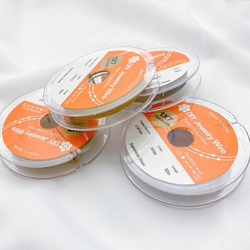 韩国金丝软线保色钢丝线珍珠手工diy串珠手链项链珠宝线饰品配件|undefined