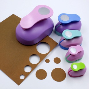 Children's Embossing Machine Printing Machine Labor-Saving Punch Embossing Machine Round Large Flower Handmade DIY Circle Creative