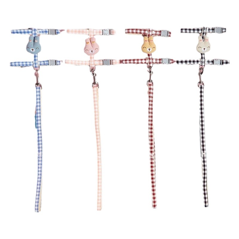 Nueva correa de pecho para mascotas transfronteriza nueva cuerda de perro mediana y pequeña perro chaleco perro gato cuerda de tracción al por mayor