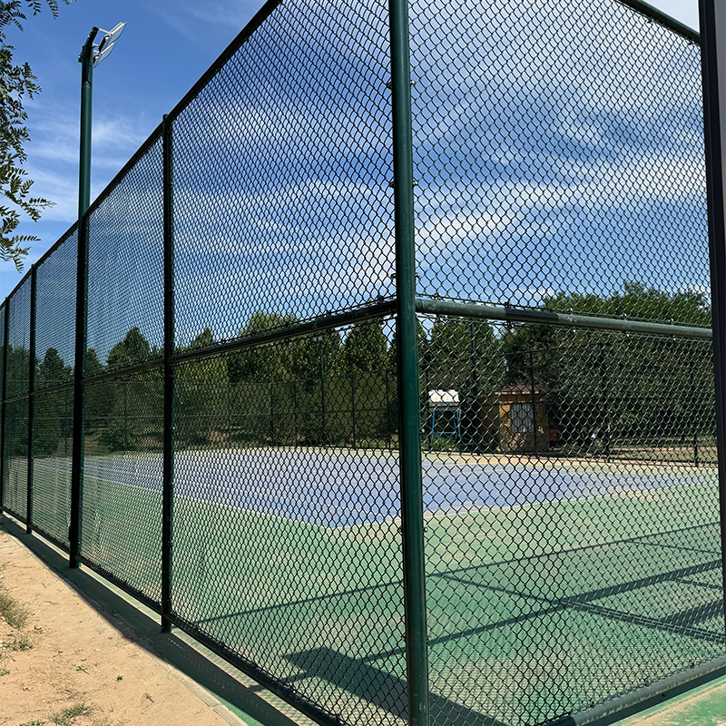 Estadio de baloncesto, jardín de recreo, barrera de alambre, red de gancho de diamante, estadio de fútbol, cerca