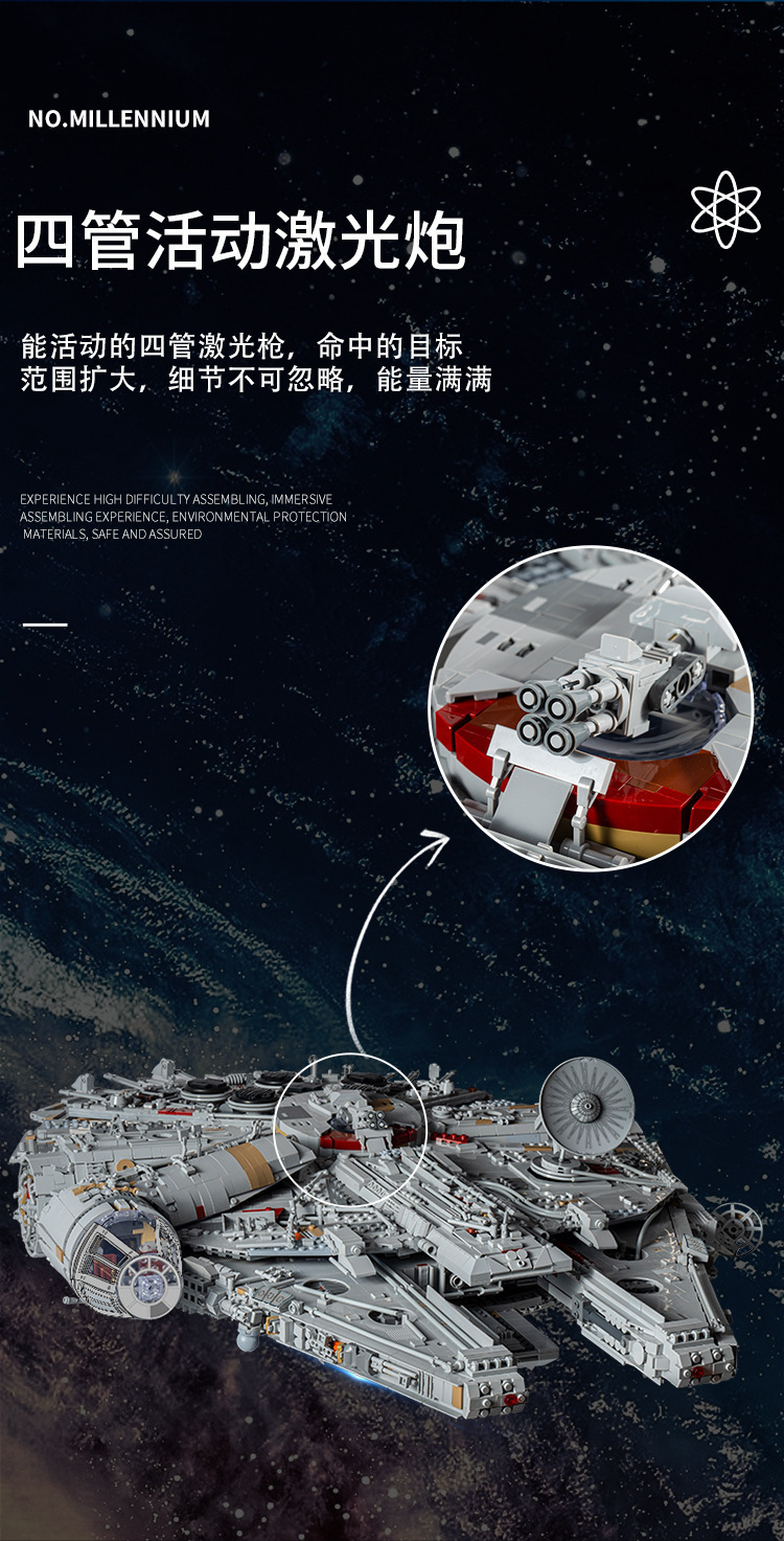 MOULD KING 21026 Millennium Falcon