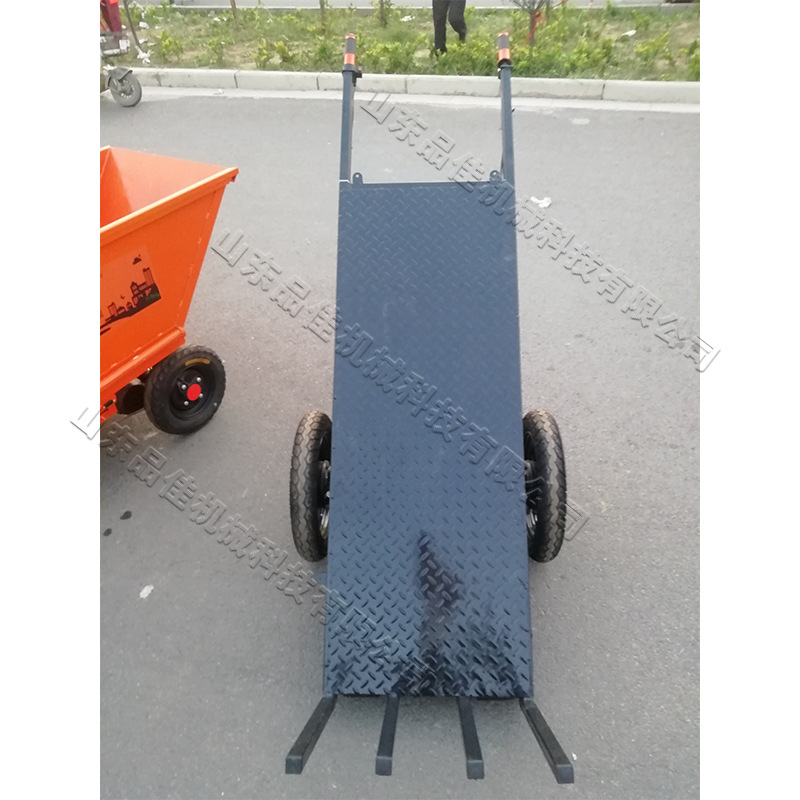 小型耐火窑厂干坯车 拉砖平板电动装卸车 电动货物出窑三轮运输车