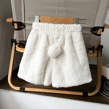 2025韩版儿童宝宝童裤女宝宝加厚休闲时尚短裤童网红冬裤子外贸