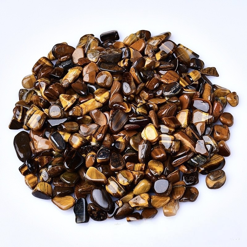 Tiger eye stone / 3-5mm 100g